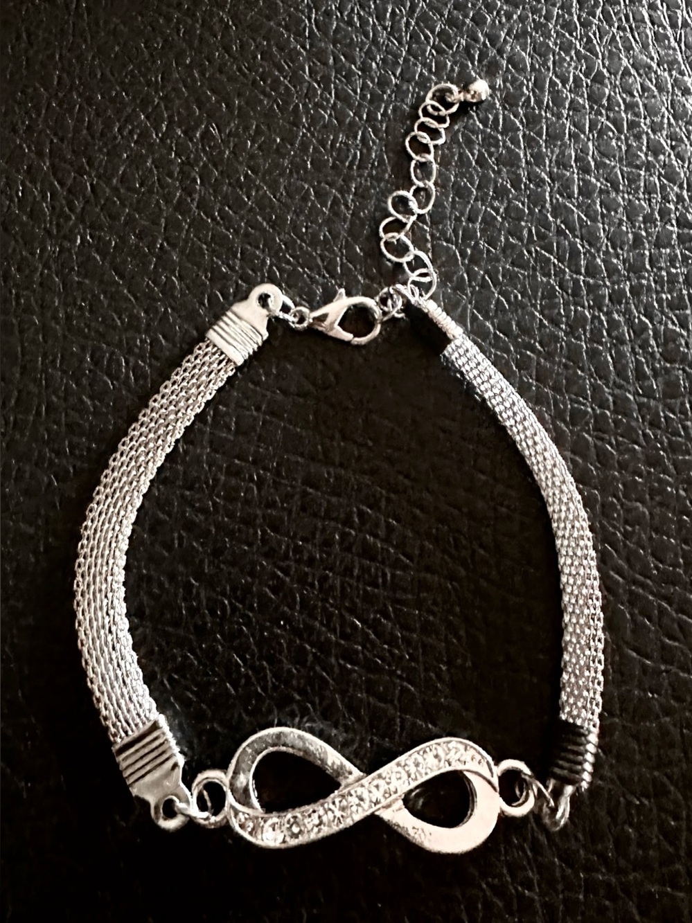 Silver Infinity Chain Bracelet - Women Jewelry